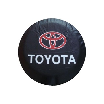 POKROWIEC NA KOŁO ZAPASOWE TOYOTA LOGO roz. 72