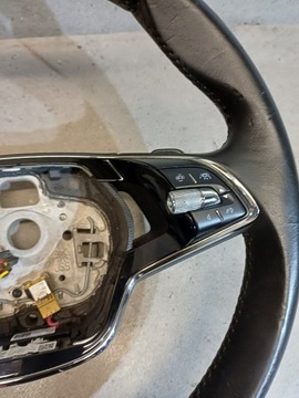 SKODA OCTAVIA IV РУЛЕВОЕ КОЛЕСО С ПОДОГРЕВОМ №. 5E3419093AT