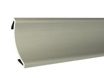 NAKŁADKA ALUMINIOWA NA LISTWĘ PRZYBLATOWĄ INOX