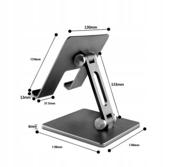 ПРОЧНАЯ РЕГУЛИРУЕМАЯ СКЛАДНАЯ ПОДСТАВКА-ДЕРЖАТЕЛЬ ПОДСТАВКА ДЛЯ ТЕЛЕФОНА ДЛЯ ПЛАНШЕТА