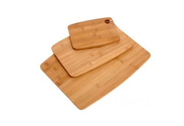 Excellent Houseware zestaw sprzęgła, bambus, 38x29x0,9cm, brązowy