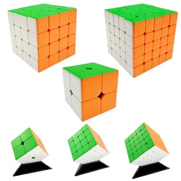KOSTKA MoYu ZESTAW 2x2 4x4 5x5 ORYGINALNA SZYBKA