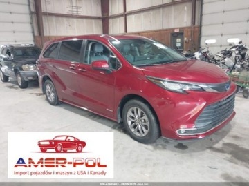 Toyota Sienna III 2021 Toyota Sienna 2021 XLE 2.5 Hybryda 189KM