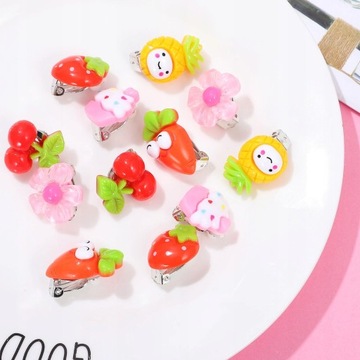 Клипсы для девочек Маленькие 6 пар