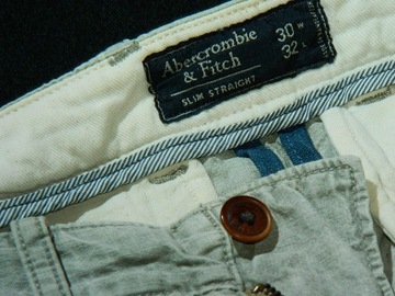 345 Spodnie ABERCROMBIE&FITCH Slim Straight