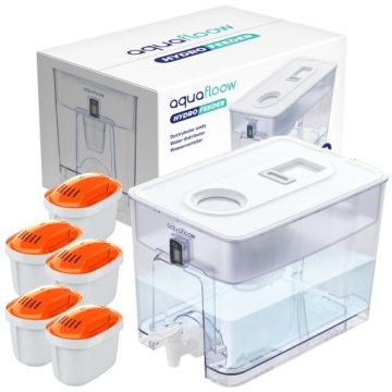 Velký rozvaděč vody XL AquaFloow Hydrofeeder 5x filtr na tvrdou vodu