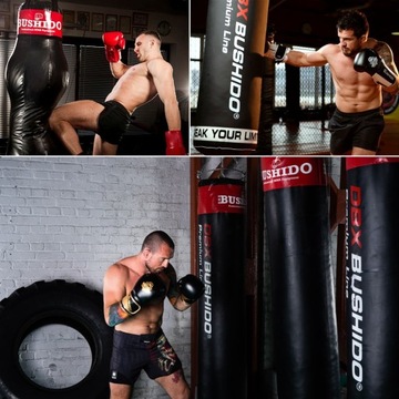 ПРОФИЛИРОВАННАЯ СПЕЦИАЛИЗИРОВАННАЯ СУМКА ДЛЯ БОКСЕРСКОГО КРЮКА 140 СМ 40 КГ DBX BUSHIDO