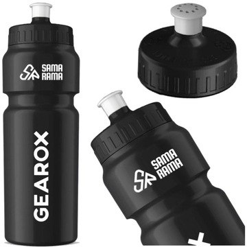 BIDON ROWEROWY GEAROX SPORTOWY 750 ML BUTELKA NA WODĘ ROWER 0,75L HDPE