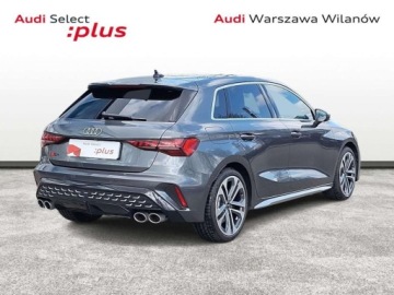Audi A3 8Y 2024 Audi S3 Sportback FV, Sonos, Carplay, tempomat aktywny, pakiet komfort, au, zdjęcie 4