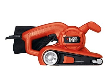 Szlifierka taśmowa typu czołg, 720W, 75x457mm, Black+Decker [KA86-QS]