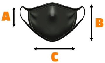 СПОРТИВНАЯ МАСКА ЗАЩИТНАЯ МАСКА ДЛЯ ЛИЦА + 2 ФИЛЬТРА S/M