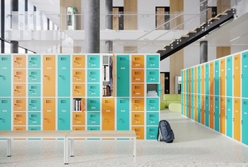 Шкаф гардеробный с 16 отделениями SUS 344 WEMO MALOW -20%