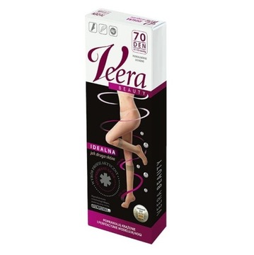 Podkolanówki uciskowe Veera Beauty 70 DEN profilaktyczne rozmiar 1/2