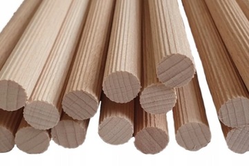 DYBEL DREWNIANY DŁUGI 1 MB #12 13048