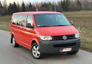 Volkswagen Caravelle T5 Caravelle Facelifting długi rozstaw osi 2.0 TDI 140KM 2010 Volkswagen Transporter JAK MULTIVAN long 9os PISEMNA GWARANCJA w cenie T, zdjęcie 4