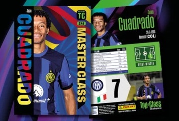 Набор футбольных карточек PANINI TOP CLASS 2024 из 56 карточек, пакетик 6+1 БЕСПЛАТНО