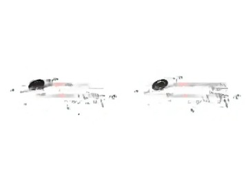 2X TŘMENY BRZDY KAMOKA ZADNÍ L+P DO MITSUBISHI OUTLANDER II ASX I