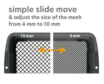 SITO SITKO OGRODOWE DO PRZESIEWANIA ziemi kompostu kamieni kory regulowane