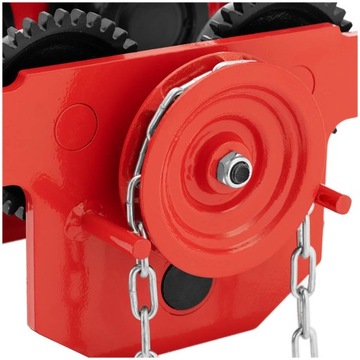 Ручная подвесная крановая тележка с цепью 90-150 мм 3000 кг