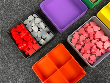 Контейнеры/лотки для ресурсов настольной игры, 8 шт | ГАМУ Лотки