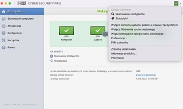 ESET Cyber ​​Security PRO 1 ГОСУДАРСТВО/3 ГОДА