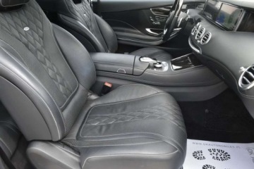 Mercedes Klasa S W222 Coupe 500 456KM 2015 Mercedes-Benz Klasa S MERCEDES S550 456KM Coupe AMG DESIGNO LED Dociagi Ka, zdjęcie 11