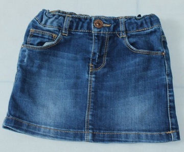 ZARA JEANSOWA SPÓDNICZKA ROZ 116