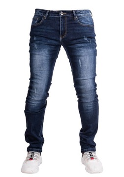 Pánske tmavomodré nohavice džínsové VINTAGE DENIM ALUSI veľ.32