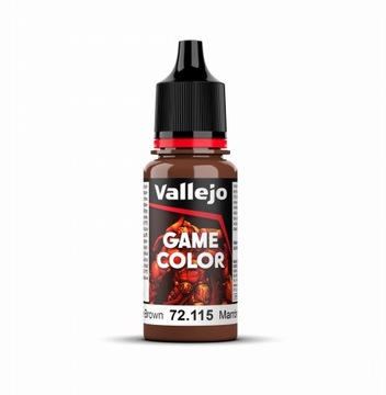 Vallejo Game Color 72115 Grunge Brown 18 ml