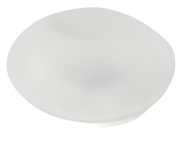 LAMPA SOLARNA DO OGRODU WBIJANA FSC BIAŁA SZKŁO 8,5 cm KSZTAŁT KAMIENIA