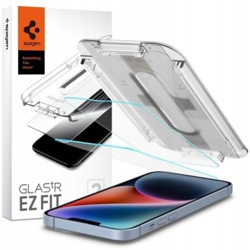 Закаленное стекло Spigen для iPhone 13/Pro, EZ Fit