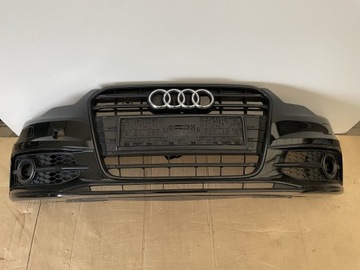 Audi A6 S6 C7 4G zderzak przód przedni kompletny black line