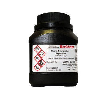 DICHROMIAN SODU 2hydrat - czysty - 500g