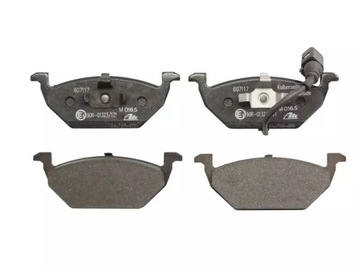 ДИСКИ ATE + НАКЛАДКИ ATE ПЕРЕДНИЕ OCTAVIA A3 GOLF 04-