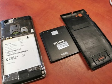 SONY XPERIA J ST26i - SIMLOCK ОРАНЖЕВОЕ РАЗБИТОЕ СТЕКЛО