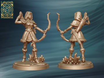 Зимняя Дева Охотница 3 - Модели лабиринтов