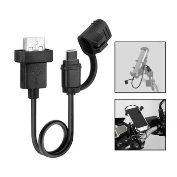USB-кабель для зарядки телефона USB-телефона мотоцикла