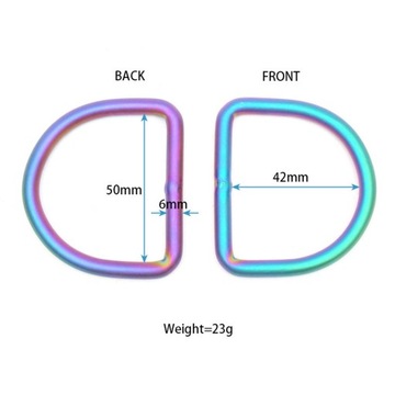 Набор из 2–7 ремней для дайвинга, 5 см, грузовой пояс, скользящие D, 2 шт.