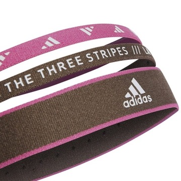 OPASKI NA GŁOWĘ ADIDAS Hairband 3 SZTUKI OPASKA ADIDAS SPORTOWA OSFM