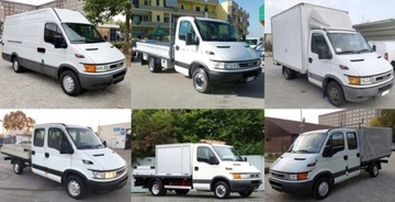 IVECO DAILY БУКСИРОВОЧНЫЙ КРЮК+ФУРГОН+РАМА КОРОБКИ+7P