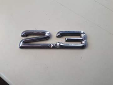 AUDI 80 100 COUPE ZNACZEK EMBLEMAT 2,3 ORYGINAŁ