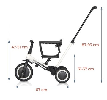 Rowerek dziecięcy TREMIX Up 6w1 magnetic COLIBRO