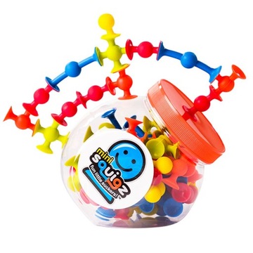 Klocki Mini Przyssawki Squigz Fat Brain Toy