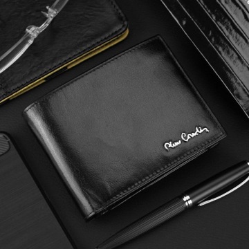 Мужской кожаный кошелек Pierre Cardin ПРЕМИУМ кожаный