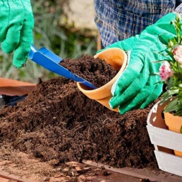 Рыхлый субстрат Кокосово-торфяная почва для цветов и растений, рассады 5л