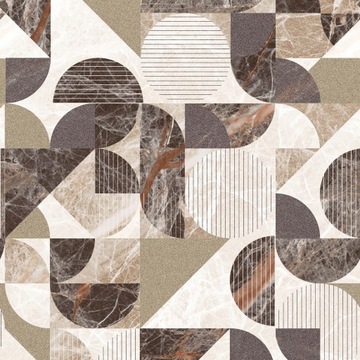 TAPETA SOHO MARMUR GEOMETRYCZNA MOZAIKA 5348al