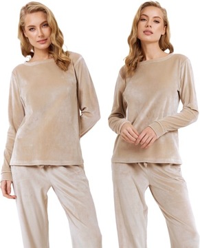 WELUROWA PIŻAMA ARUELLE MILLIE SOFT [XS]