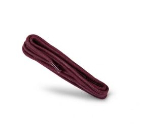 Sznurowadła okrągłe woskowane kol.bordowy 90 cm