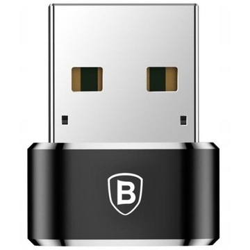 Переходник Baseus USB-C на USB-A, мини-адаптер