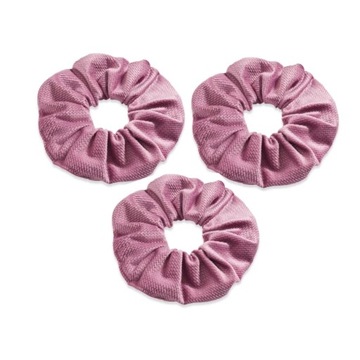 PEPI ZESTAW X3 GUMKA DO WŁOSÓW SCRUNCHIES VELVET